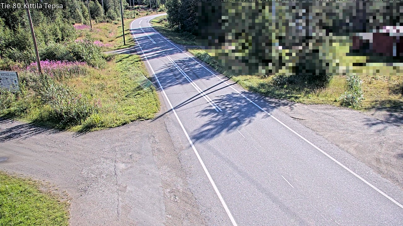 Kelikamerat Kuva Tie 80 Kittilä, Tepsa, Kittilä, Lappi