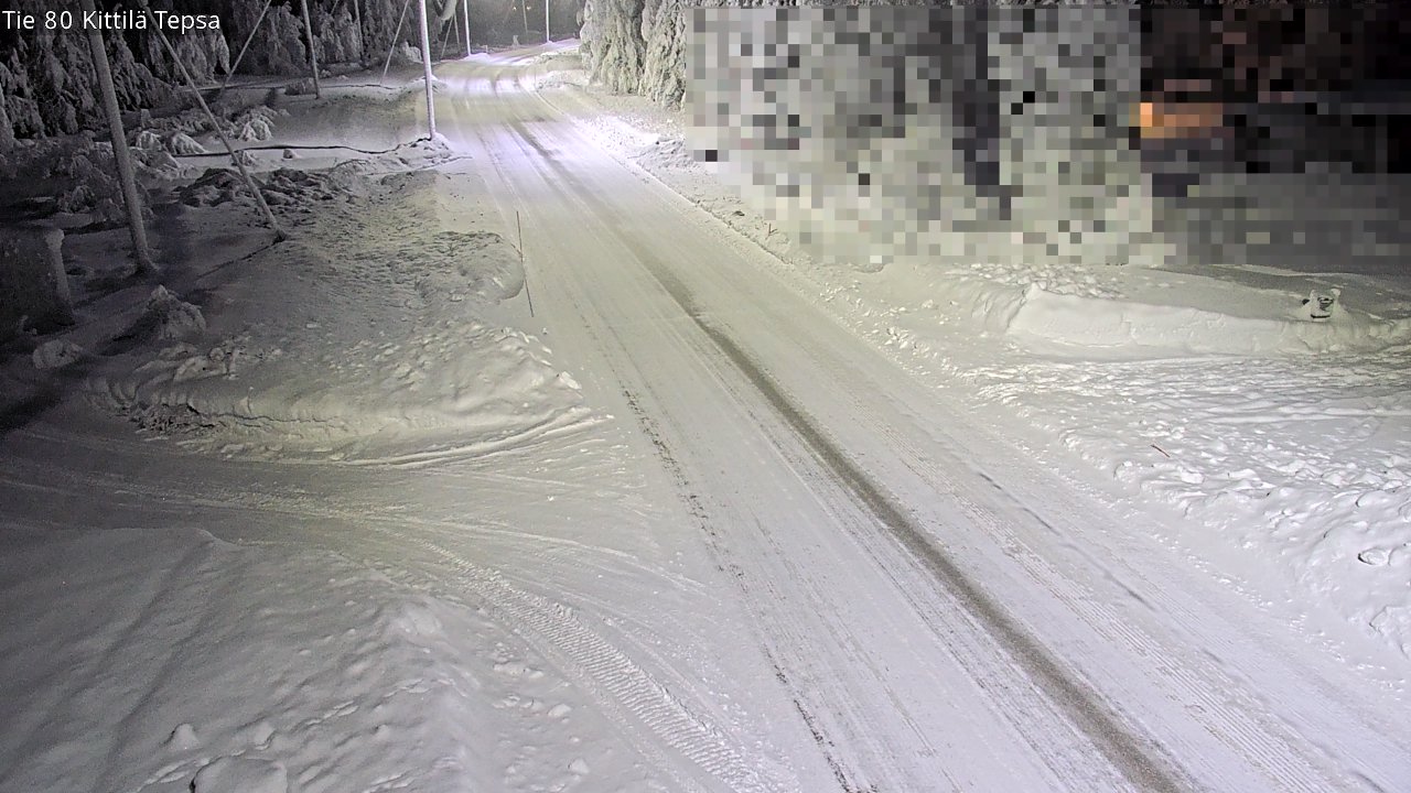 Kelikamerat Kuva Tie 80 Kittilä, Tepsa, Kittilä, Lappi