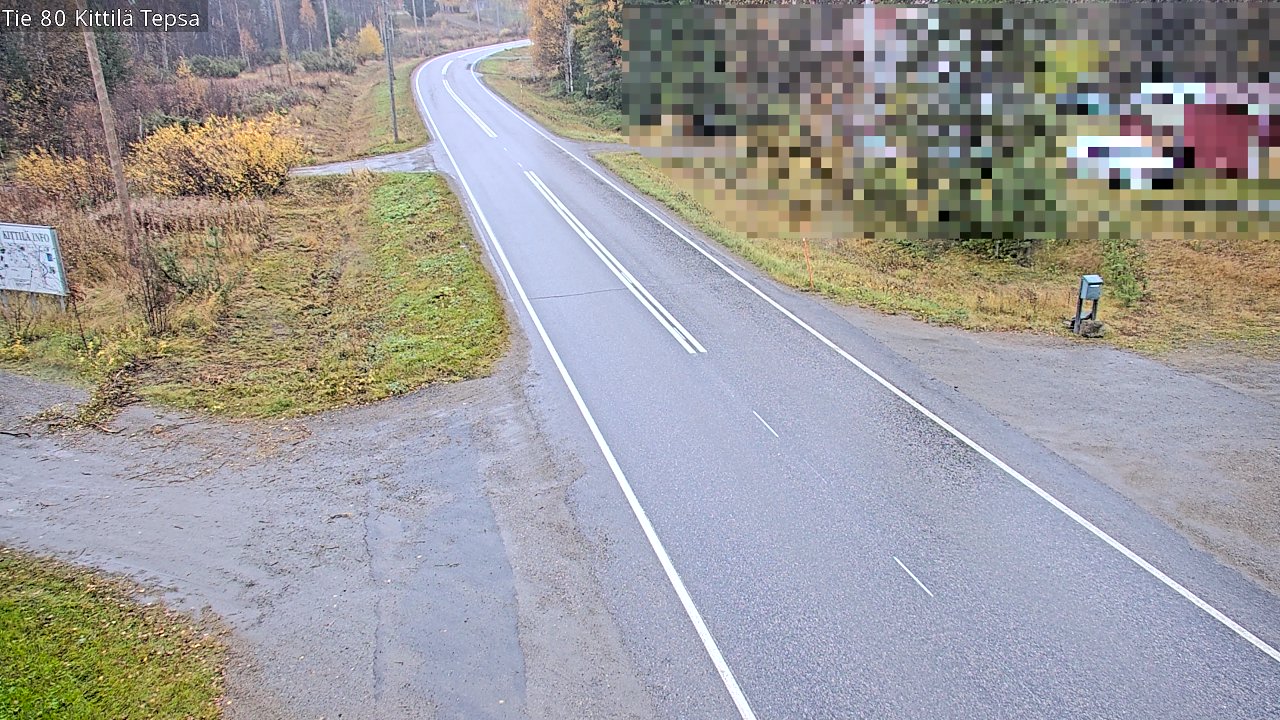 Kelikamerat Kuva Tie 80 Kittilä, Tepsa, Kittilä, Lappi