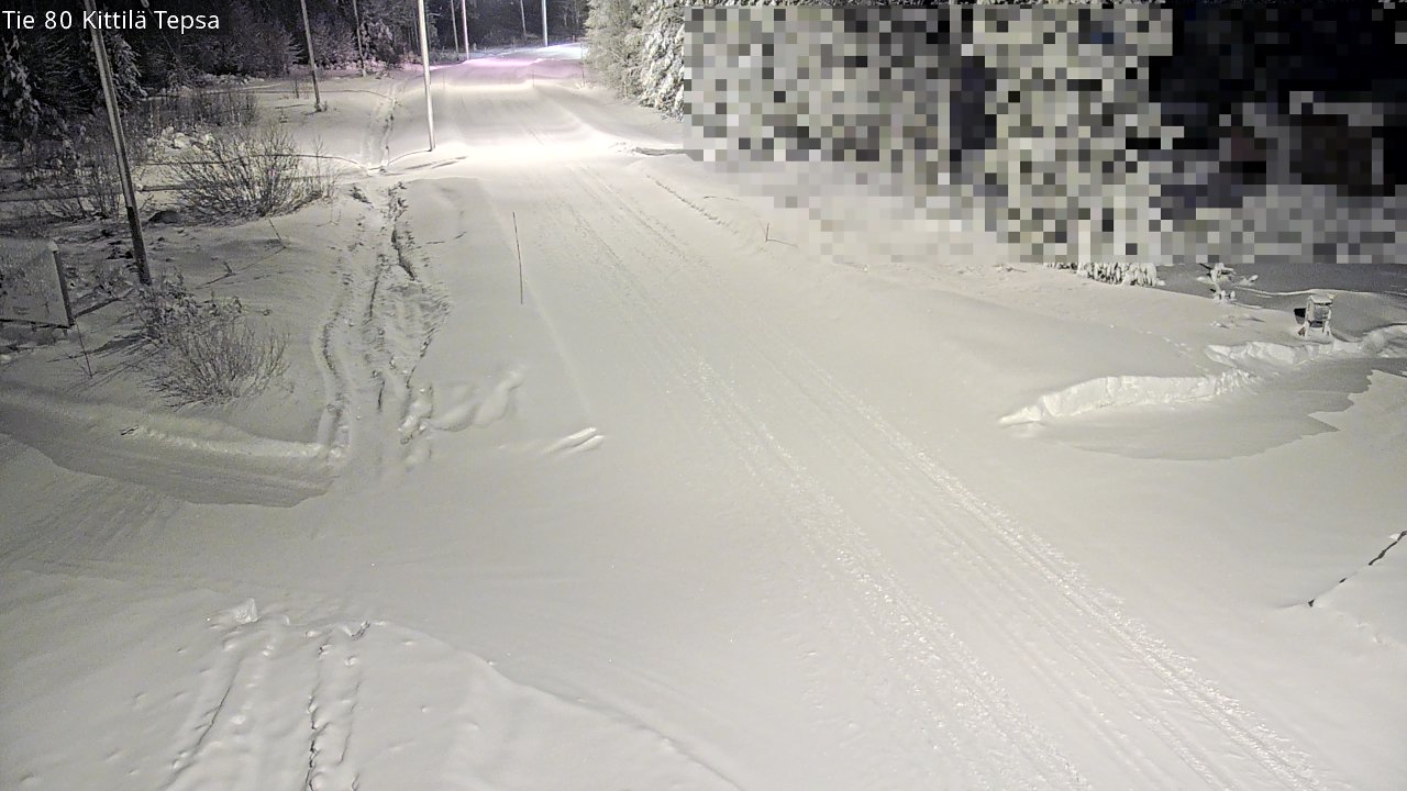 Kelikamerat Kuva Tie 80 Kittilä, Tepsa, Kittilä, Lappi