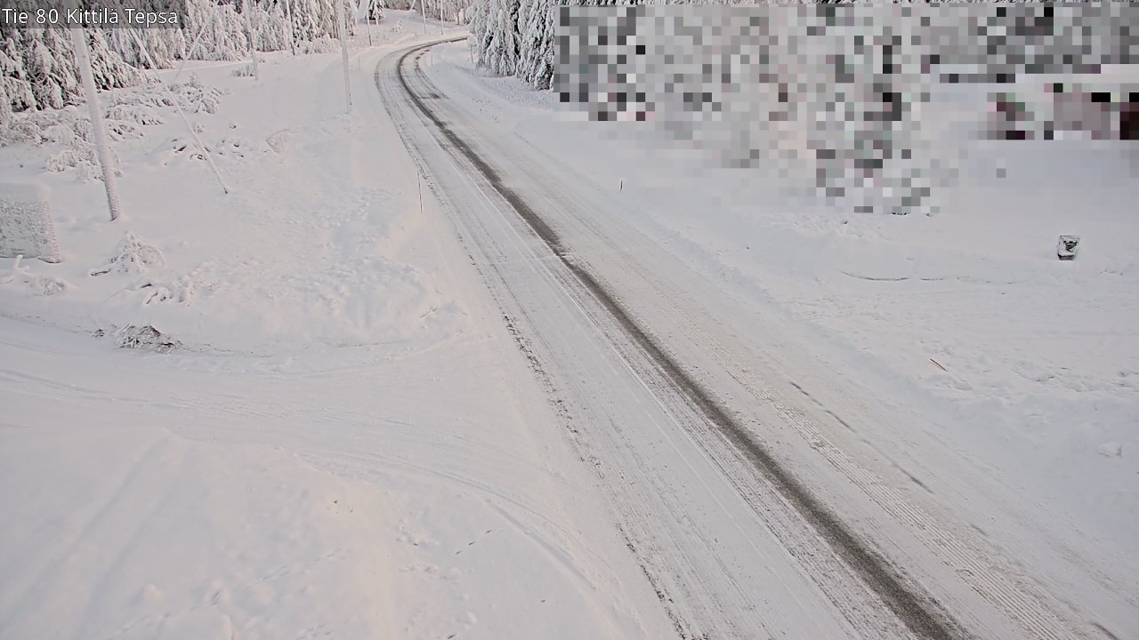 Kelikamerat Kuva Tie 80 Kittilä, Tepsa, Kittilä, Lappi