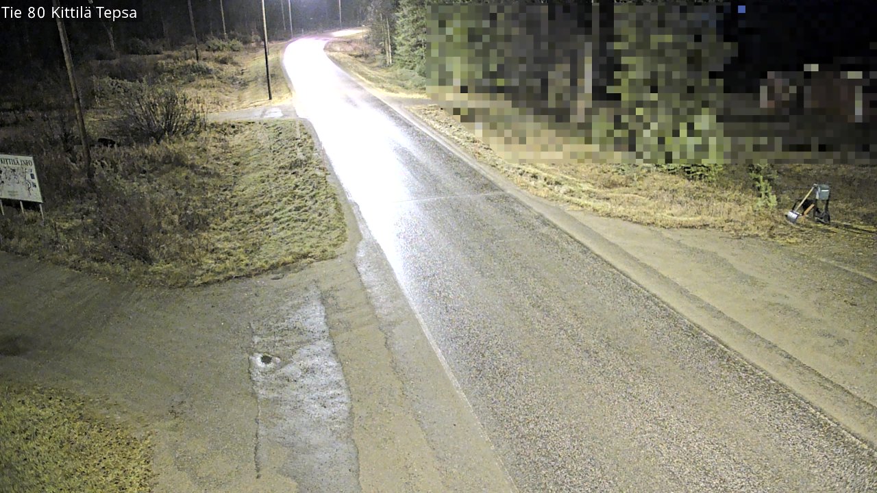 Kelikamerat Kuva Tie 80 Kittilä, Tepsa, Kittilä, Lappi