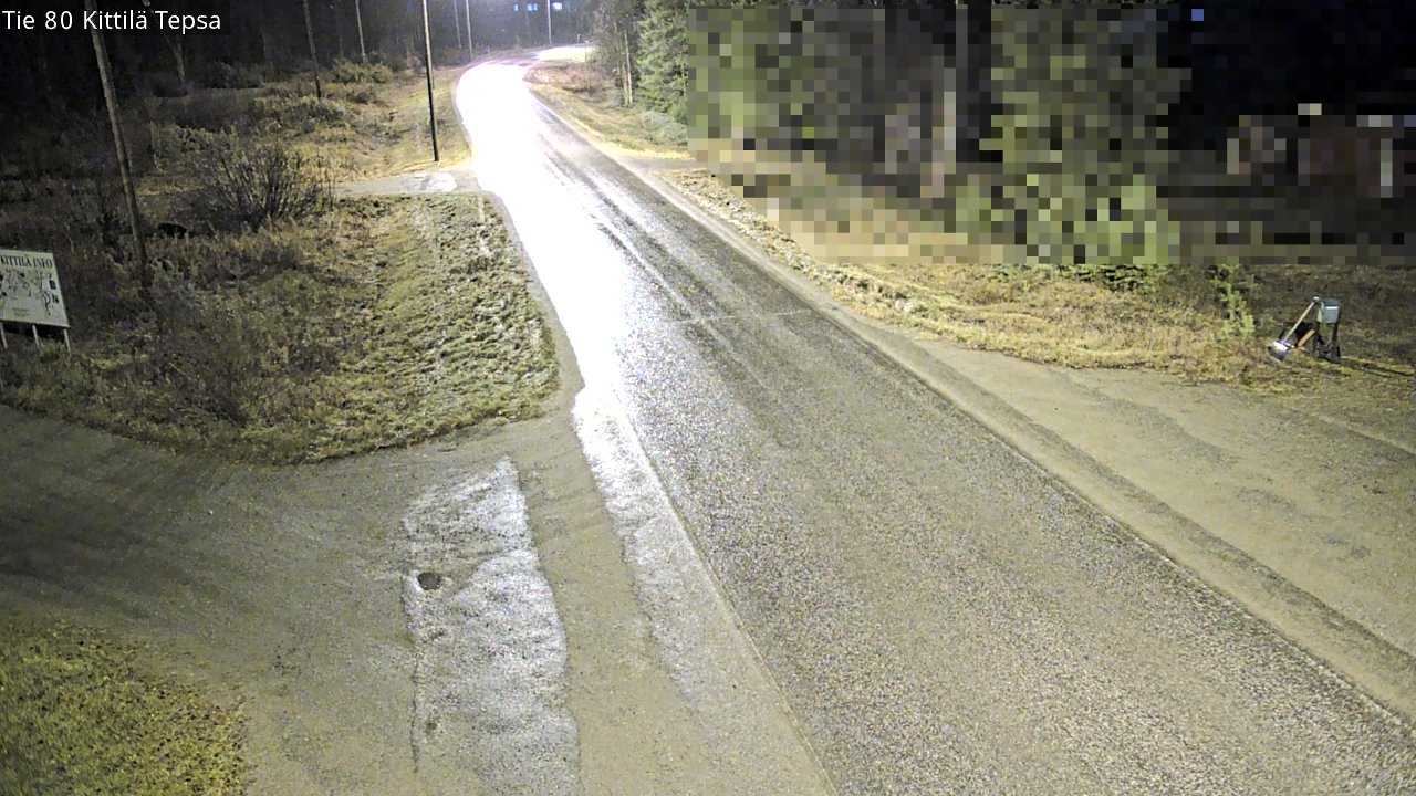 Kelikamerat Kuva Tie 80 Kittilä, Tepsa, Kittilä, Lappi