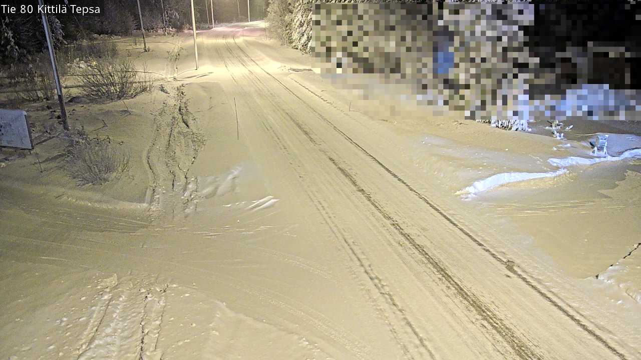 Kelikamerat Kuva Tie 80 Kittilä, Tepsa, Kittilä, Lappi