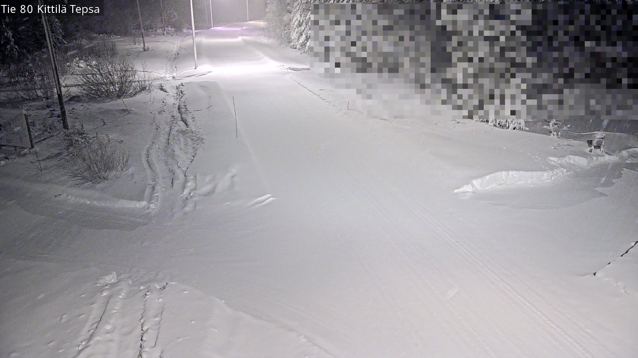 Kelikamerat Kuva Tie 80 Kittilä, Tepsa, Kittilä, Lappi