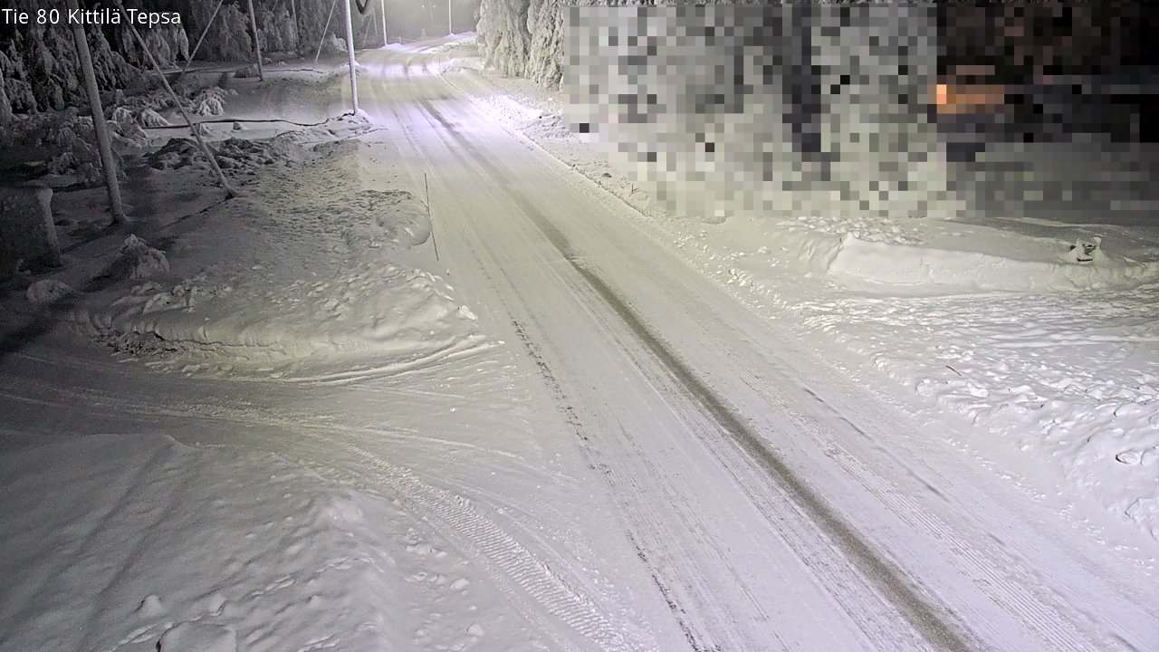 Kelikamerat Kuva Tie 80 Kittilä, Tepsa, Kittilä, Lappi