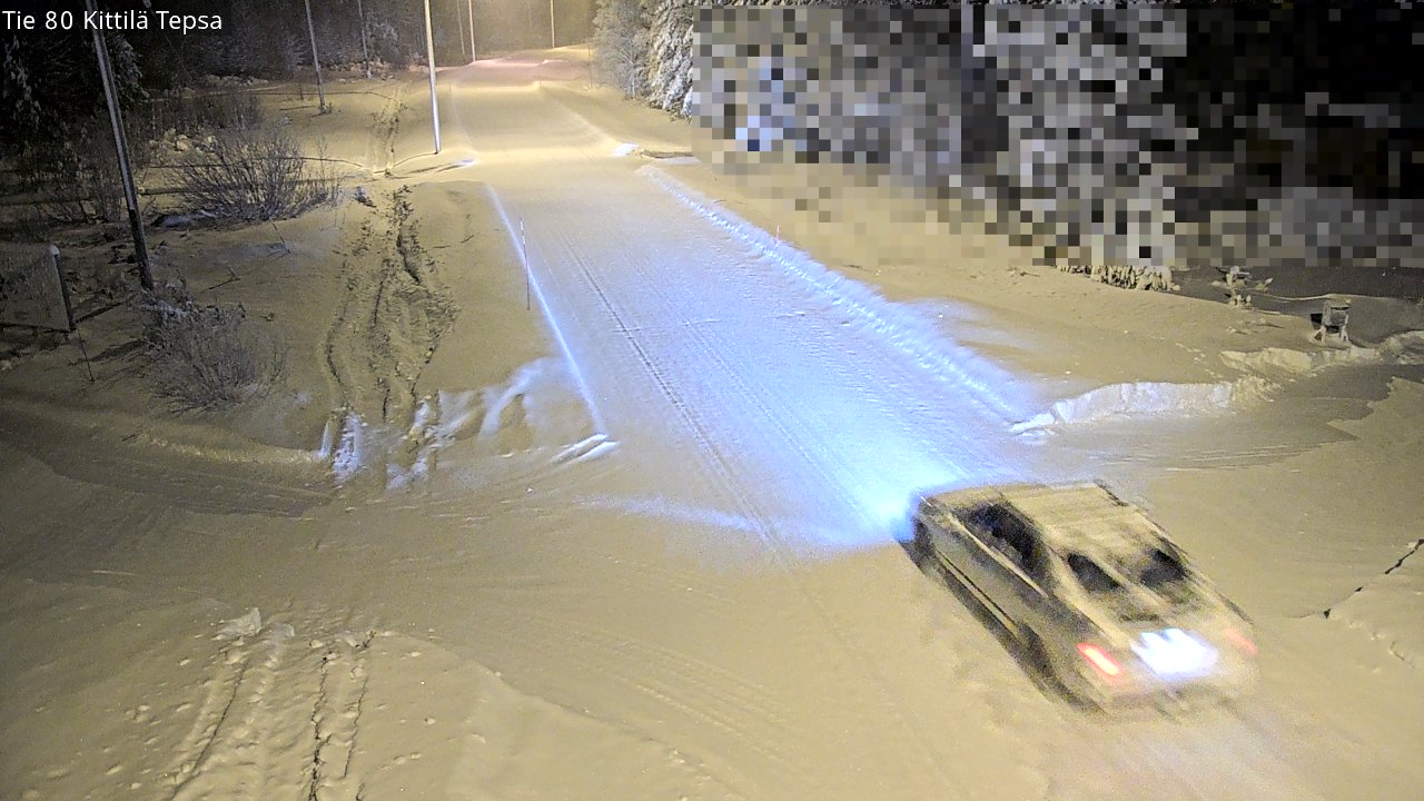 Kelikamerat Kuva Tie 80 Kittilä, Tepsa, Kittilä, Lappi