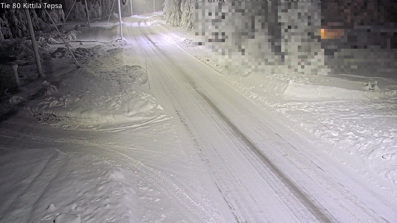 Kelikamerat Kuva Tie 80 Kittilä, Tepsa, Kittilä, Lappi