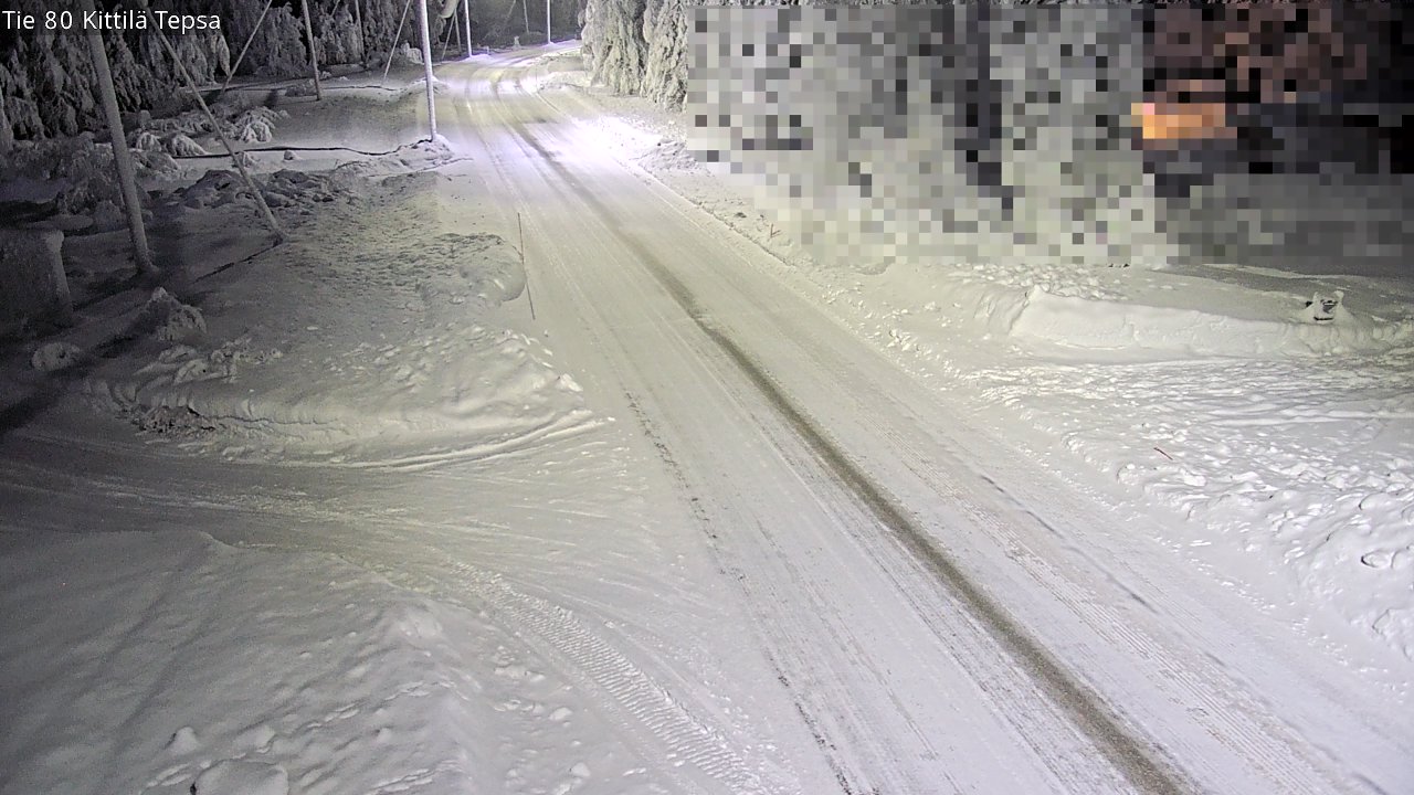 Kelikamerat Kuva Tie 80 Kittilä, Tepsa, Kittilä, Lappi