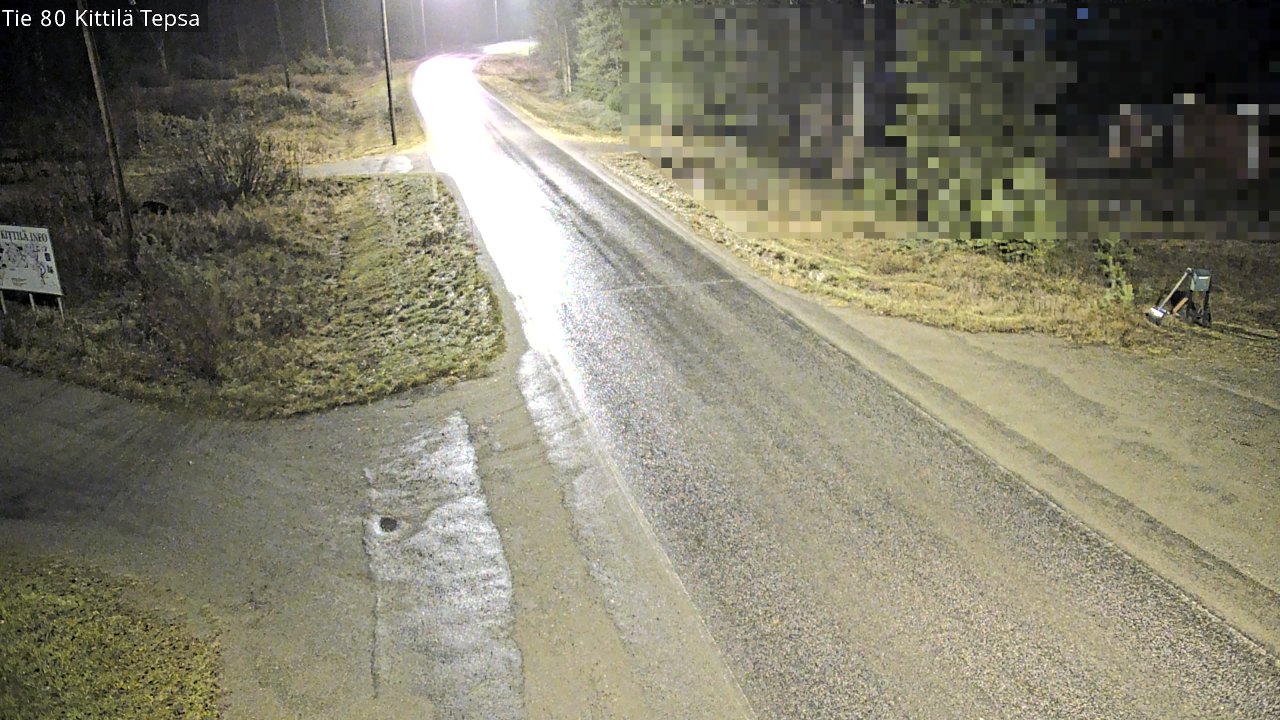 Kelikamerat Kuva Tie 80 Kittilä, Tepsa, Kittilä, Lappi