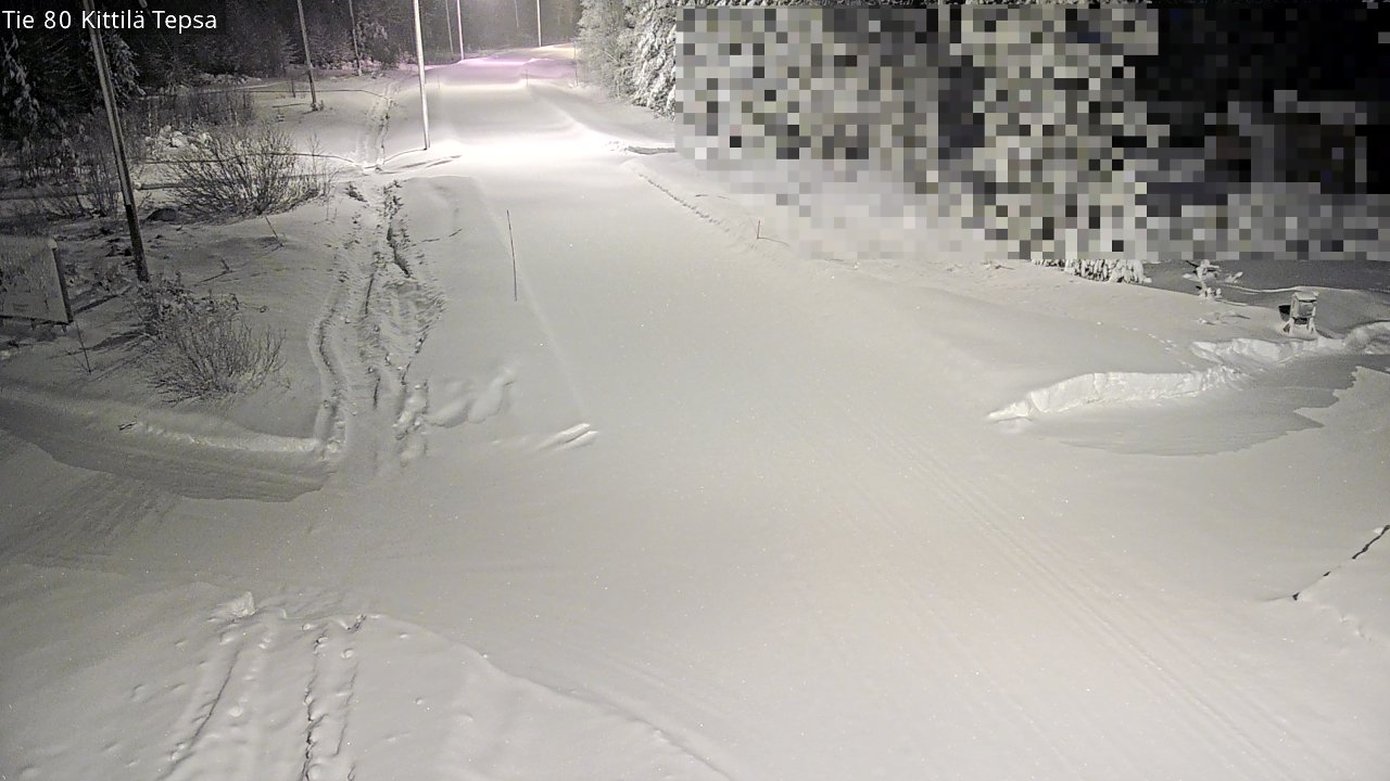 Kelikamerat Kuva Tie 80 Kittilä, Tepsa, Kittilä, Lappi