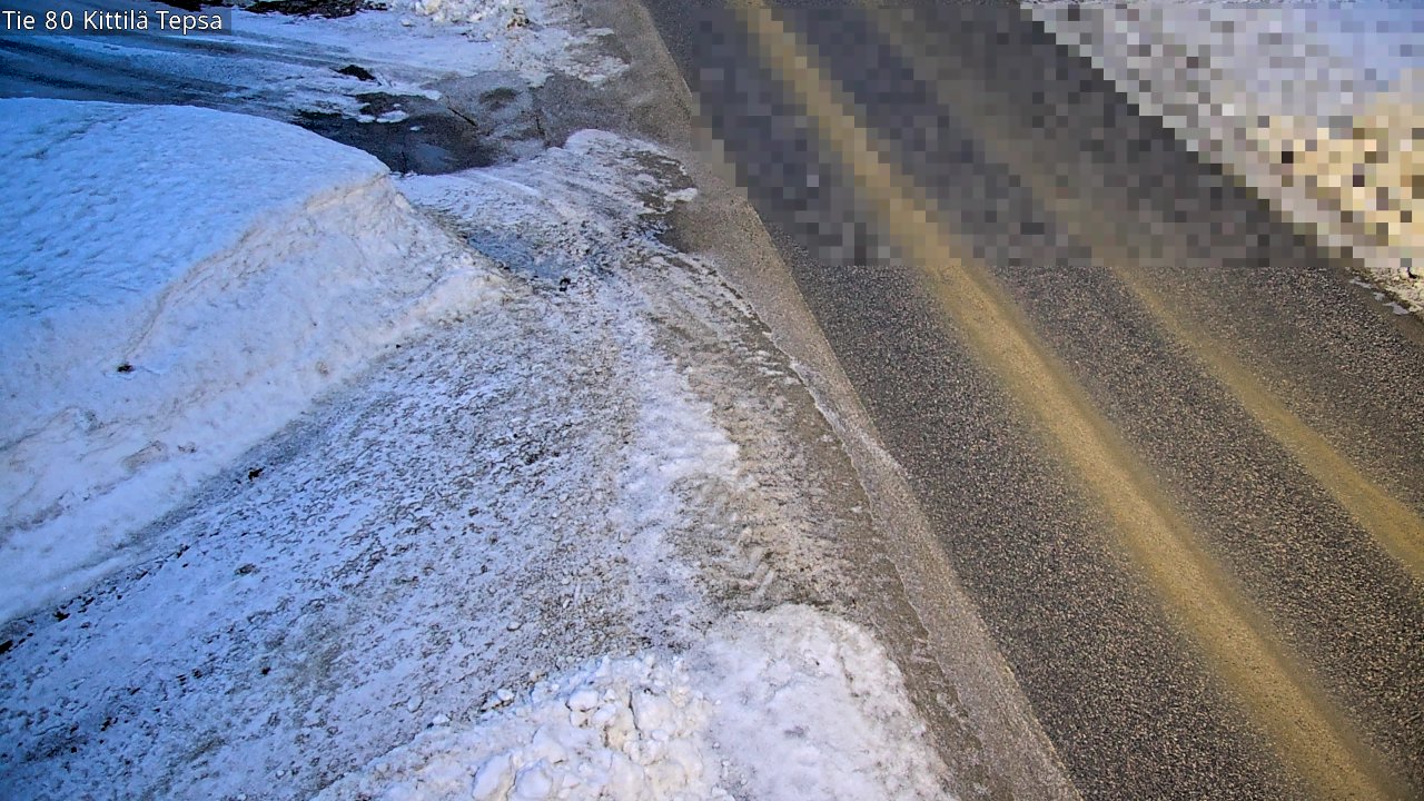 Kelikamerat Kuva Tie 80 Kittilä, Tepsa, Kittilä, Lappi