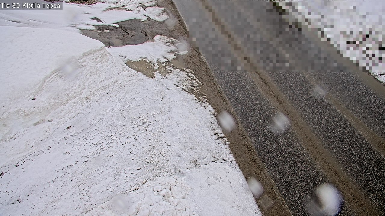 Weather Camera Image Road 80 Kittilä, Tepsa, Kittilä, Lappi