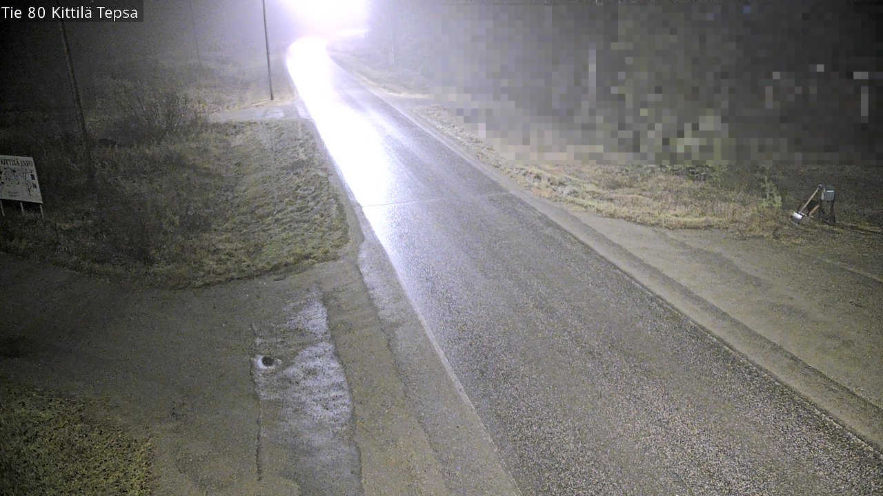 Kelikamerat Kuva Tie 80 Kittilä, Tepsa, Kittilä, Lappi