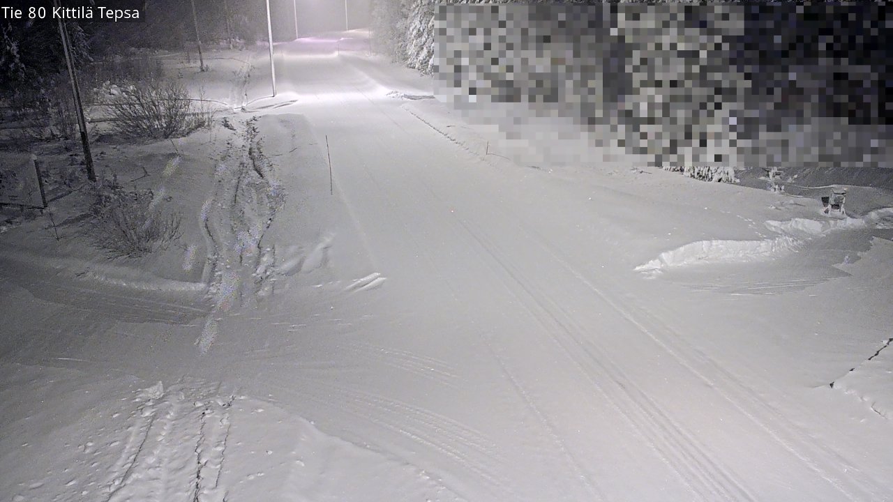 Kelikamerat Kuva Tie 80 Kittilä, Tepsa, Kittilä, Lappi