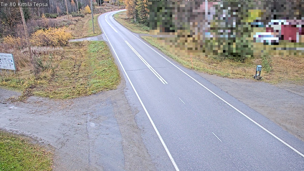 Kelikamerat Kuva Tie 80 Kittilä, Tepsa, Kittilä, Lappi
