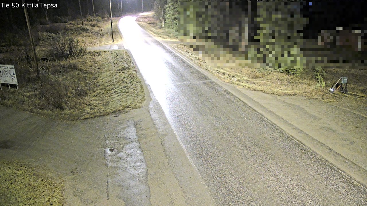 Kelikamerat Kuva Tie 80 Kittilä, Tepsa, Kittilä, Lappi