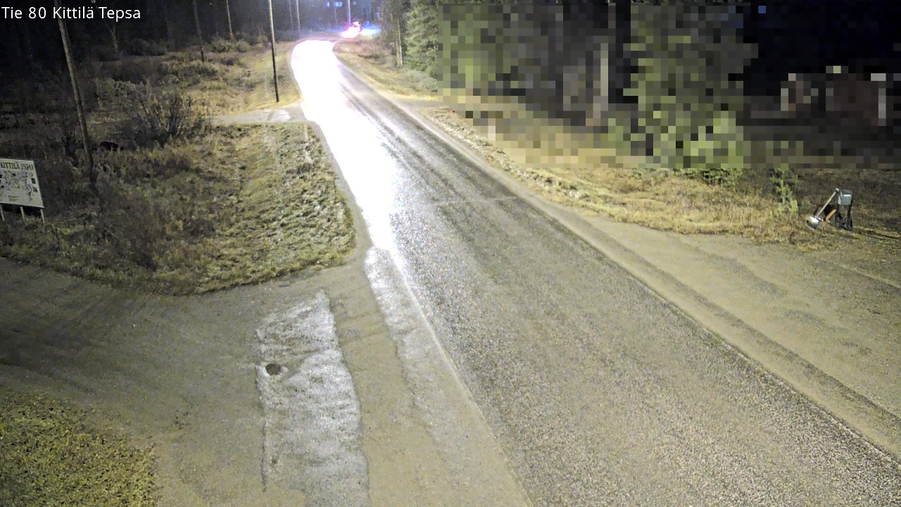 Kelikamerat Kuva Tie 80 Kittilä, Tepsa, Kittilä, Lappi