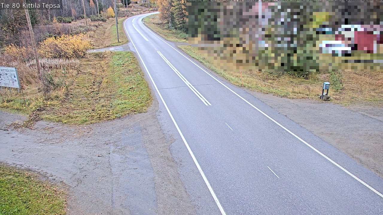 Kelikamerat Kuva Tie 80 Kittilä, Tepsa, Kittilä, Lappi