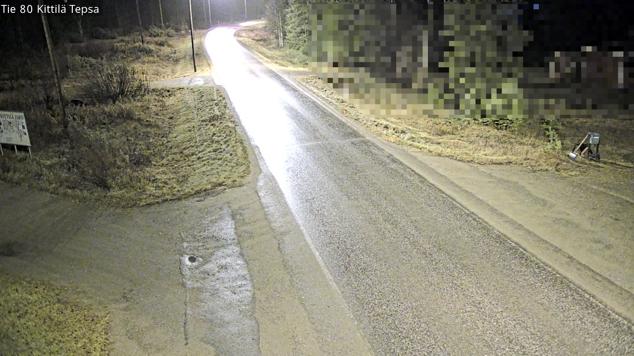 Kelikamerat Kuva Tie 80 Kittilä, Tepsa, Kittilä, Lappi