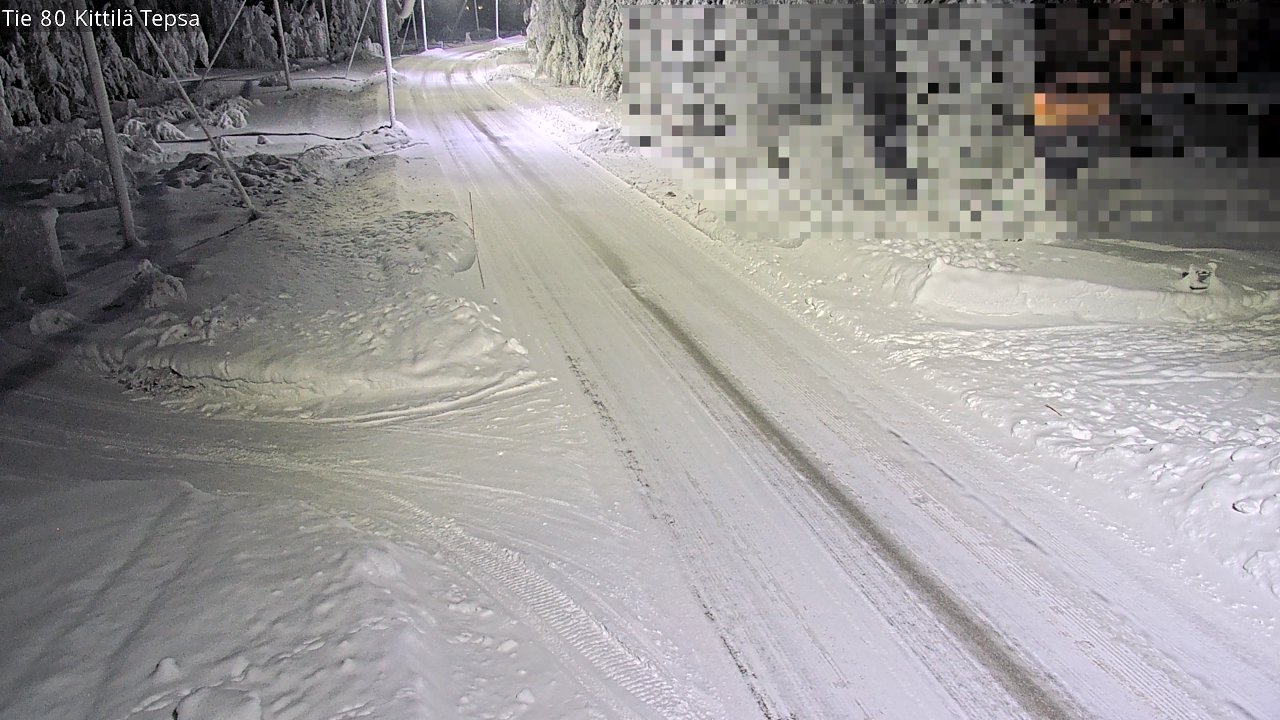 Kelikamerat Kuva Tie 80 Kittilä, Tepsa, Kittilä, Lappi