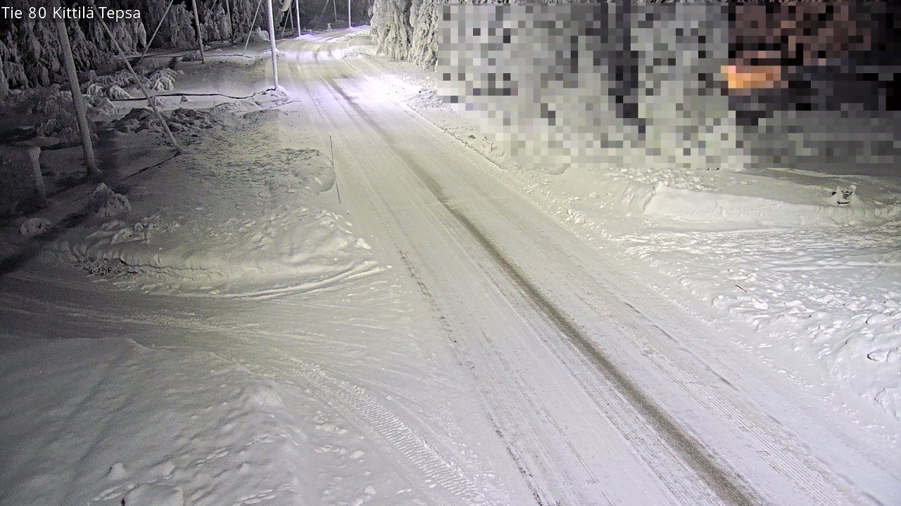 Kelikamerat Kuva Tie 80 Kittilä, Tepsa, Kittilä, Lappi