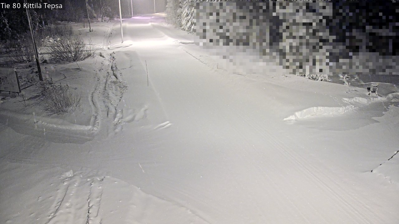 Kelikamerat Kuva Tie 80 Kittilä, Tepsa, Kittilä, Lappi