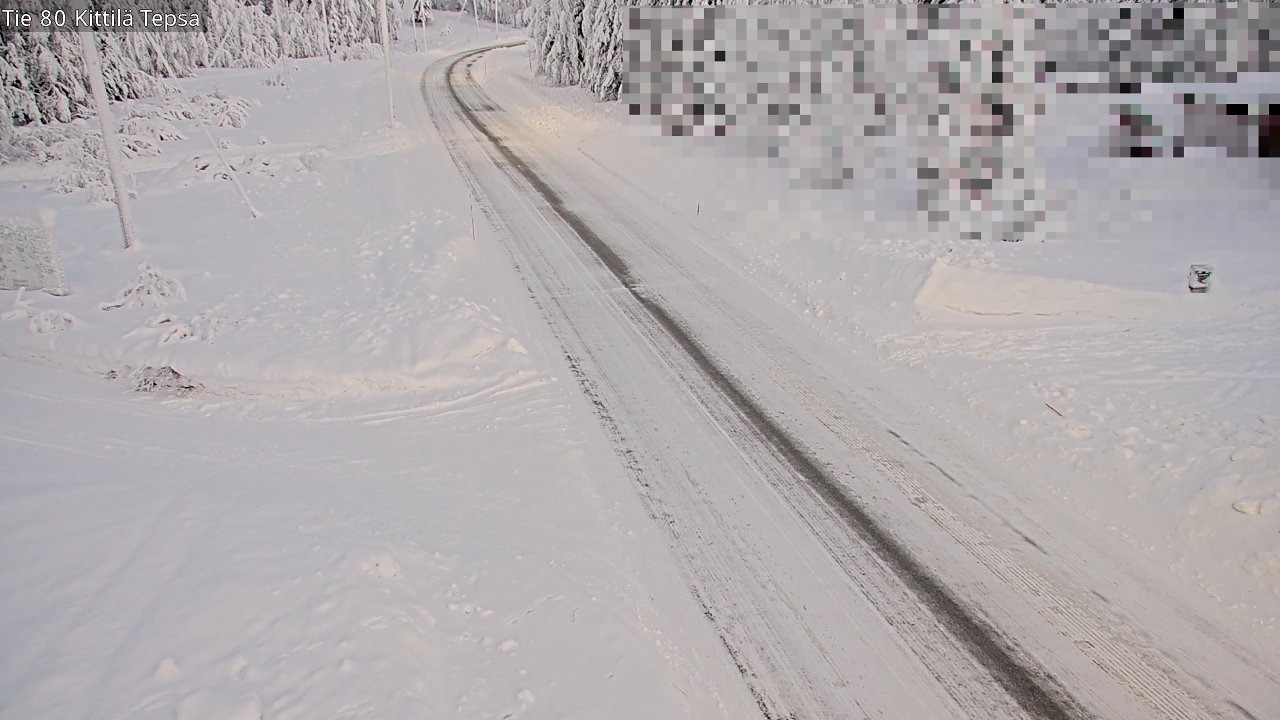 Kelikamerat Kuva Tie 80 Kittilä, Tepsa, Kittilä, Lappi