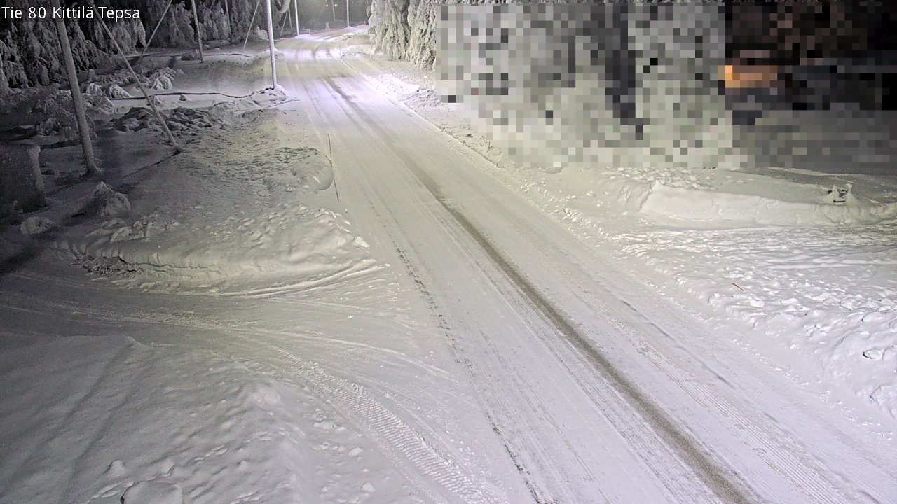 Kelikamerat Kuva Tie 80 Kittilä, Tepsa, Kittilä, Lappi