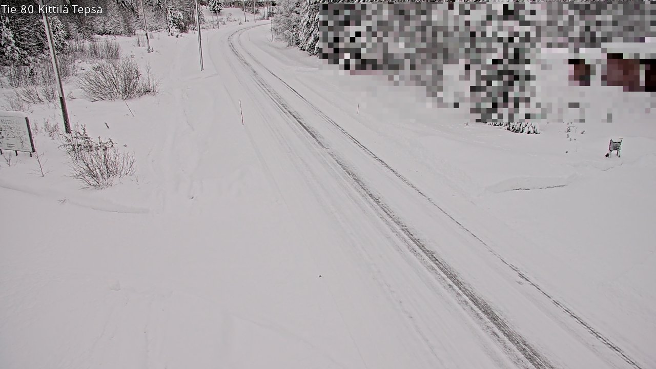 Kelikamerat Kuva Tie 80 Kittilä, Tepsa, Kittilä, Lappi