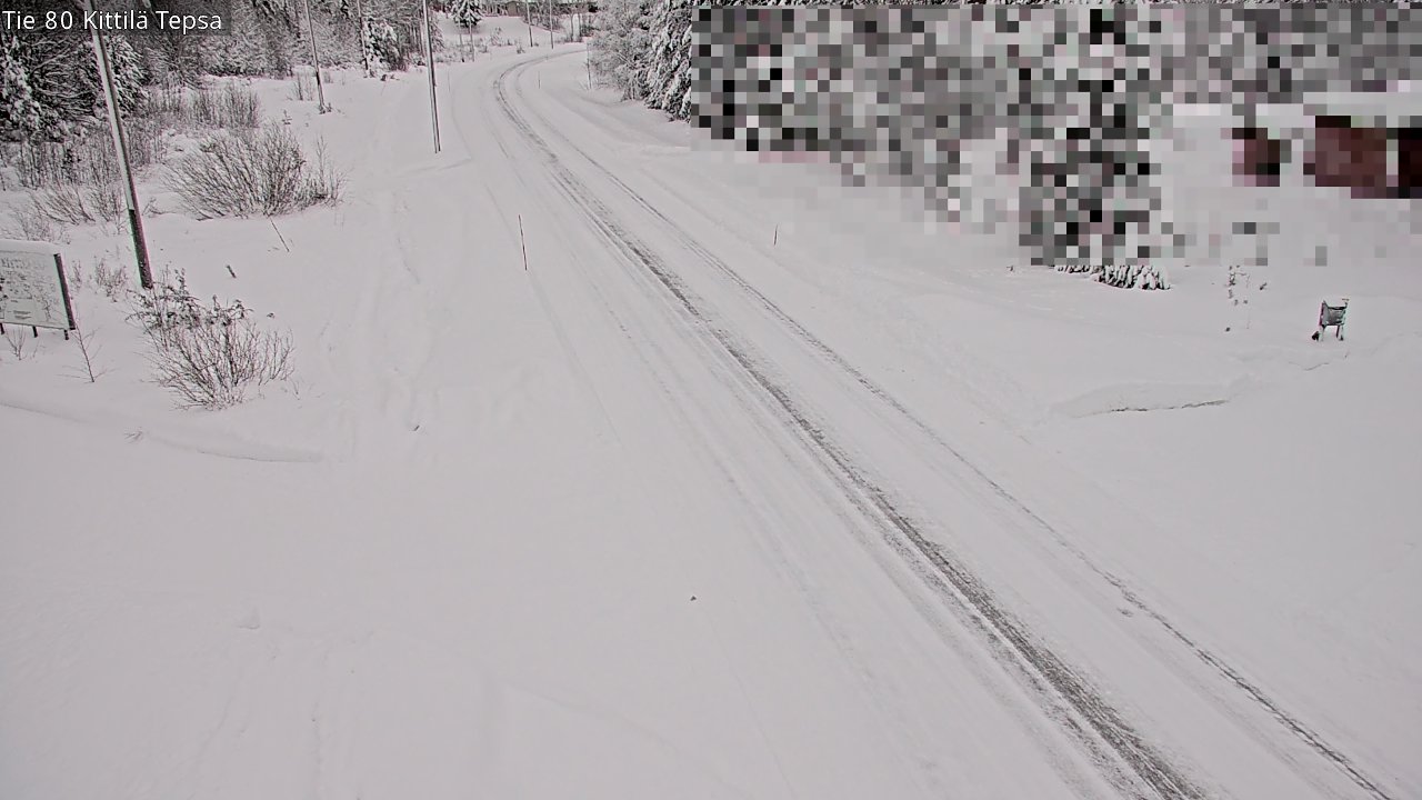 Kelikamerat Kuva Tie 80 Kittilä, Tepsa, Kittilä, Lappi