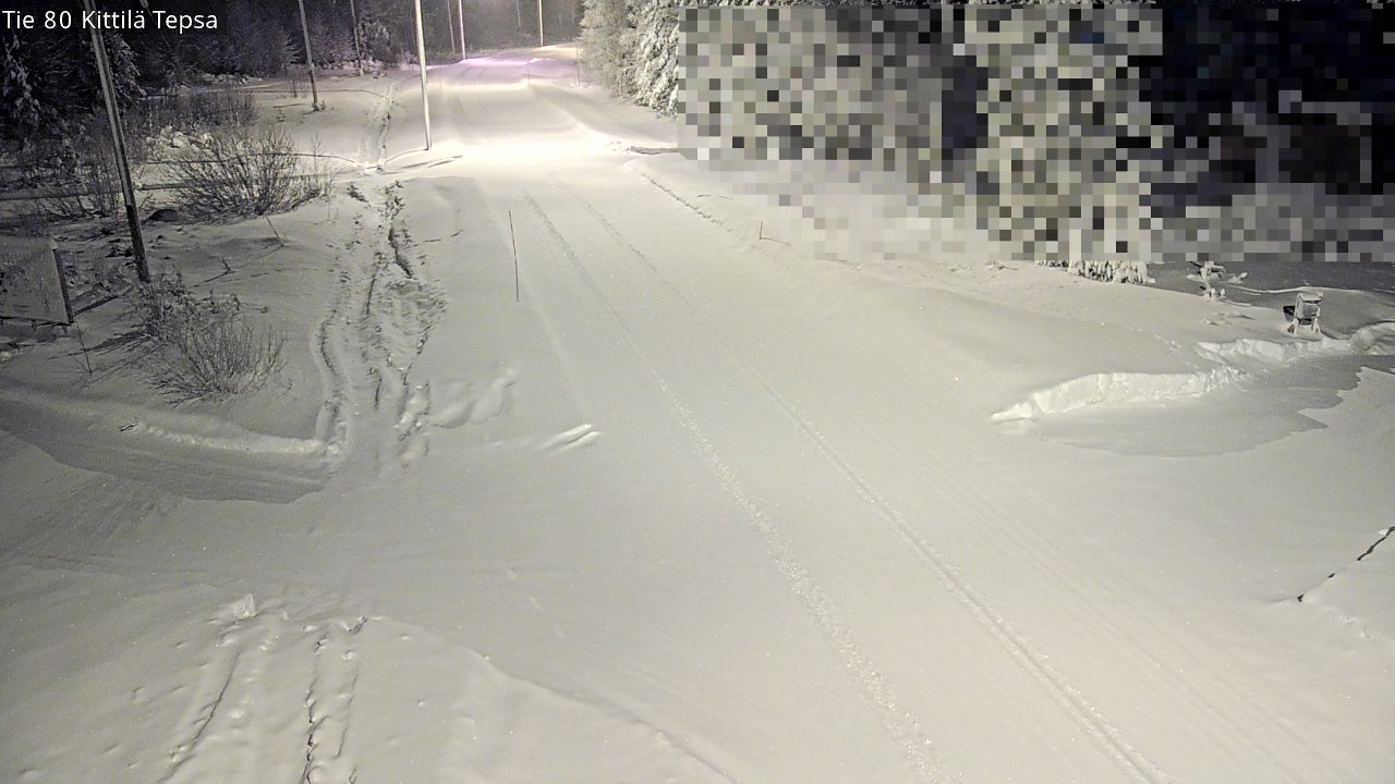 Kelikamerat Kuva Tie 80 Kittilä, Tepsa, Kittilä, Lappi