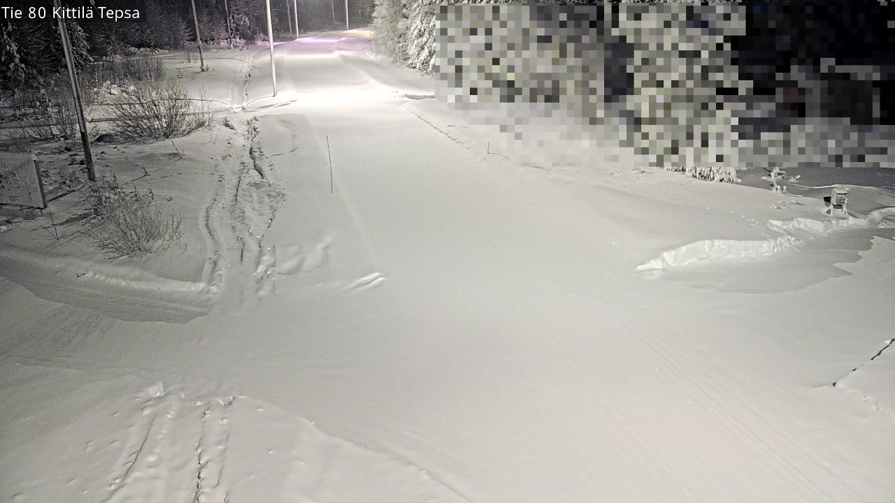 Kelikamerat Kuva Tie 80 Kittilä, Tepsa, Kittilä, Lappi