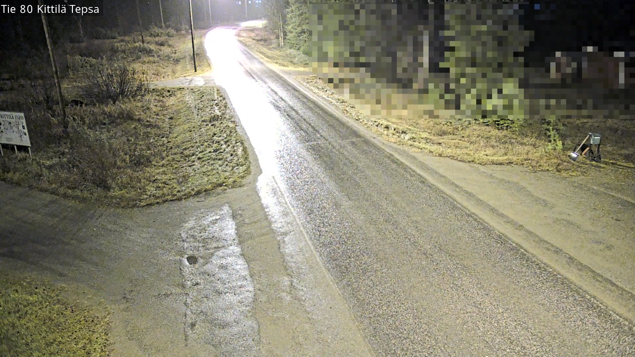 Kelikamerat Kuva Tie 80 Kittilä, Tepsa, Kittilä, Lappi