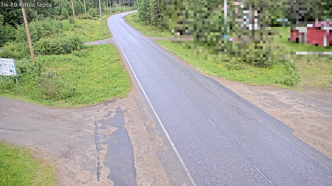 Kelikamerat Kuva Tie 80 Kittilä, Tepsa, Kittilä, Lappi