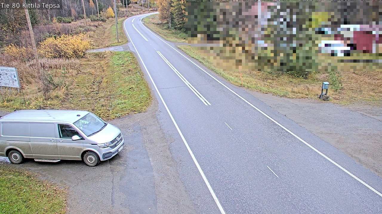 Kelikamerat Kuva Tie 80 Kittilä, Tepsa, Kittilä, Lappi