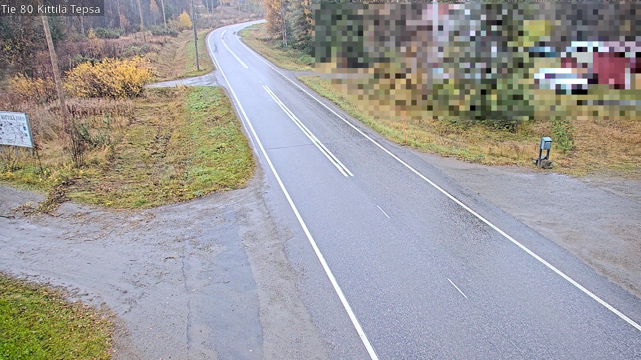 Kelikamerat Kuva Tie 80 Kittilä, Tepsa, Kittilä, Lappi