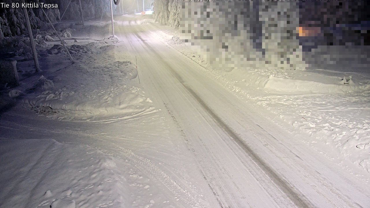 Kelikamerat Kuva Tie 80 Kittilä, Tepsa, Kittilä, Lappi