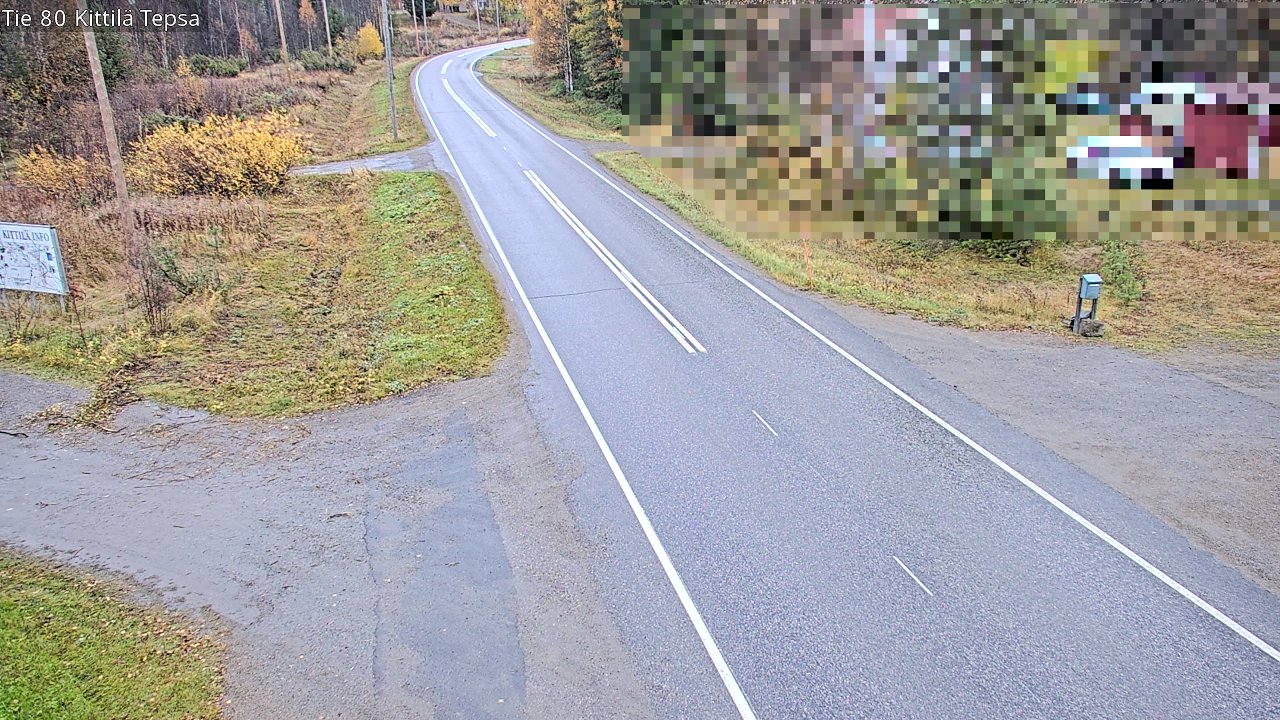 Kelikamerat Kuva Tie 80 Kittilä, Tepsa, Kittilä, Lappi