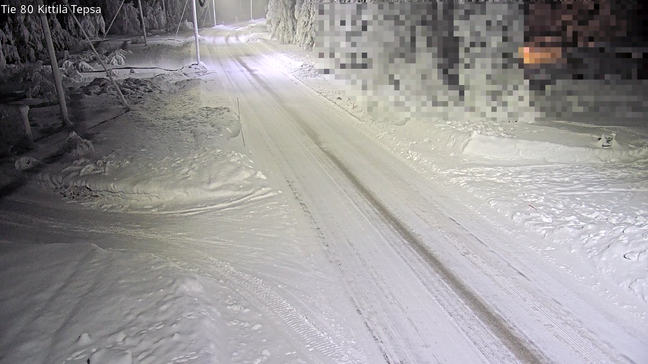 Kelikamerat Kuva Tie 80 Kittilä, Tepsa, Kittilä, Lappi