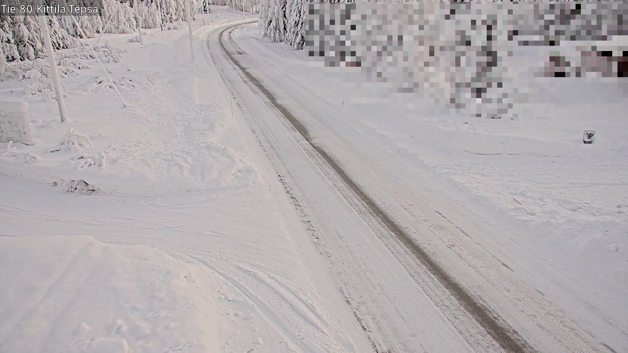 Kelikamerat Kuva Tie 80 Kittilä, Tepsa, Kittilä, Lappi