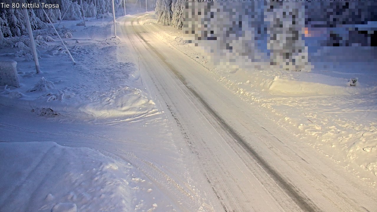 Kelikamerat Kuva Tie 80 Kittilä, Tepsa, Kittilä, Lappi