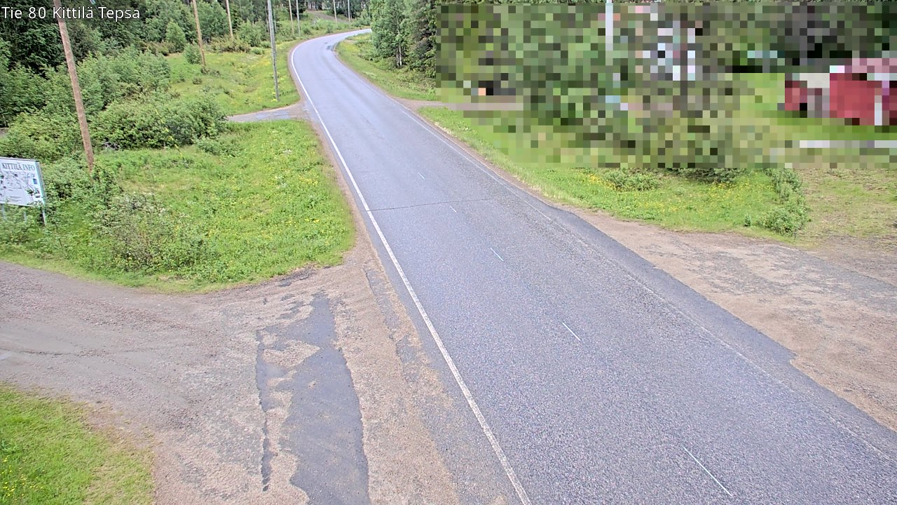 Kelikamerat Kuva Tie 80 Kittilä, Tepsa, Kittilä, Lappi