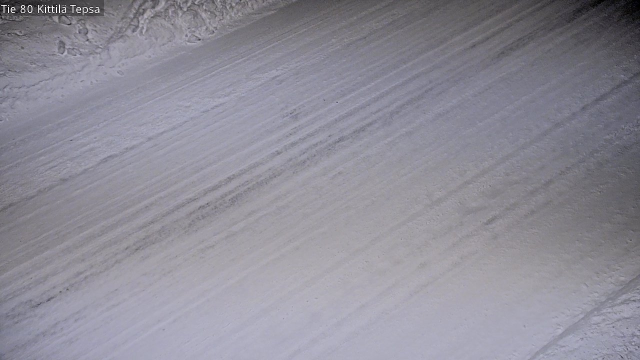 Weather Camera Image Väg 80 Kittilä, Tepsa, Kittilä, Lappi
