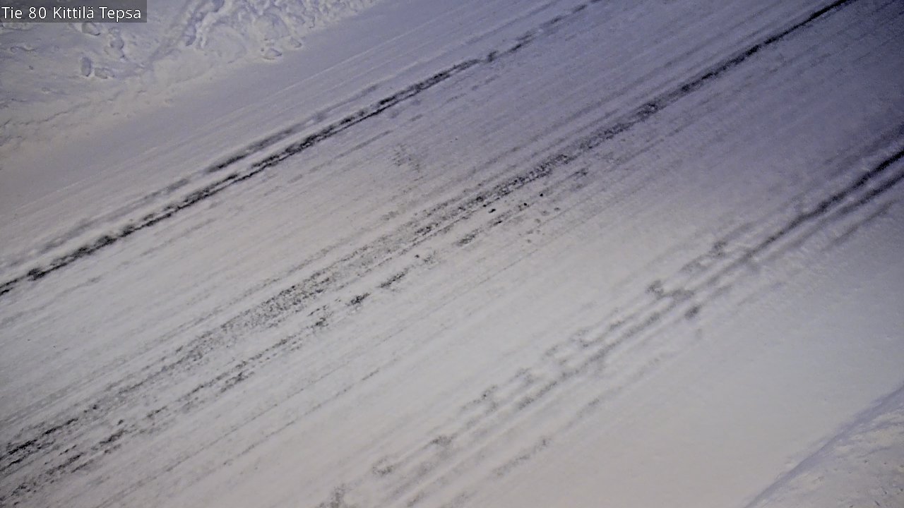 Weather Camera Image Road 80 Kittilä, Tepsa, Kittilä, Lappi