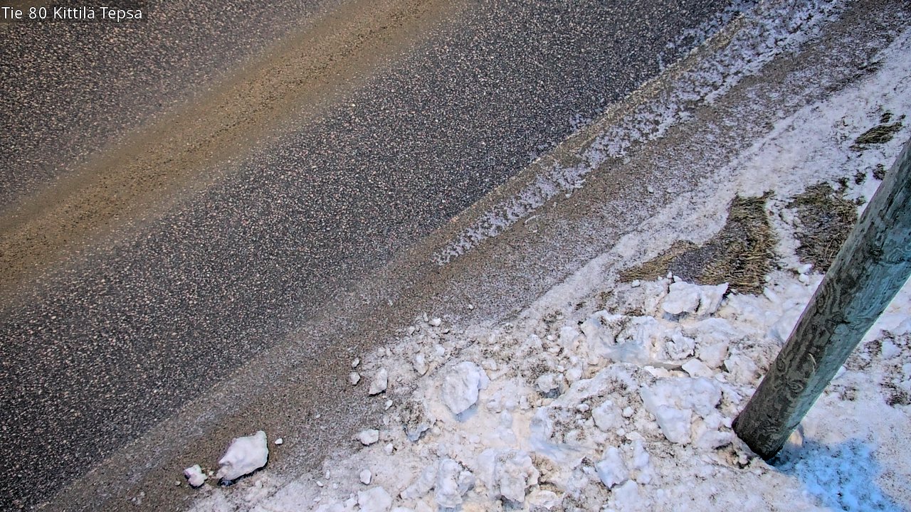 Kelikamerat Kuva Tie 80 Kittilä, Tepsa, Kittilä, Lappi