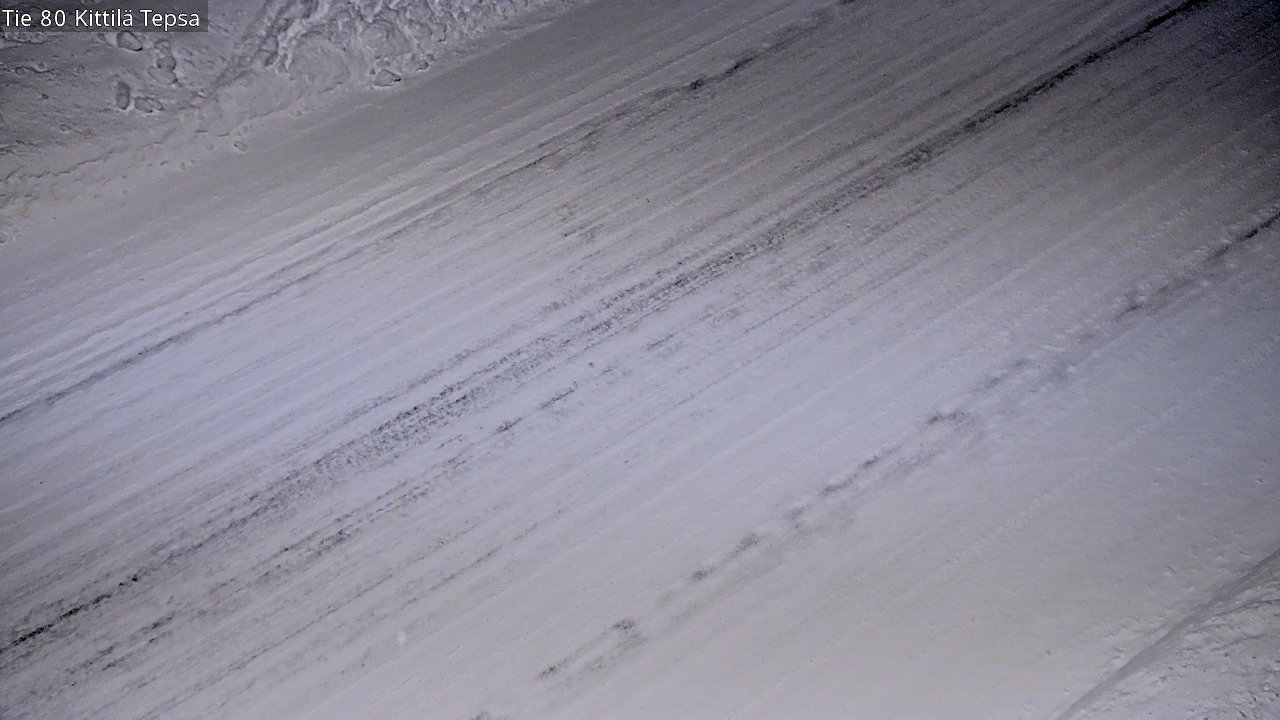 Weather Camera Image Väg 80 Kittilä, Tepsa, Kittilä, Lappi