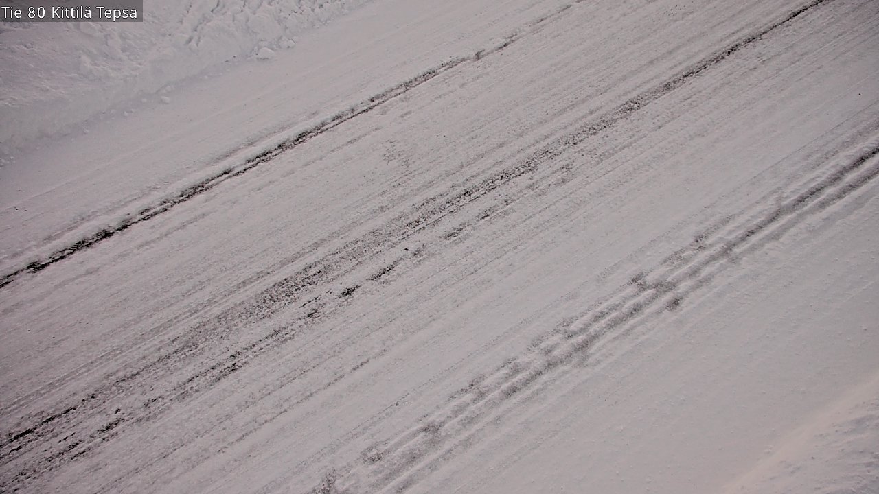 Weather Camera Image Väg 80 Kittilä, Tepsa, Kittilä, Lappi