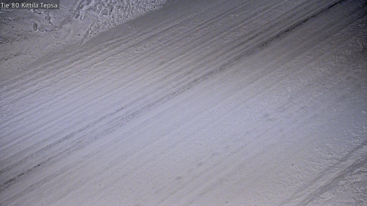 Weather Camera Image Väg 80 Kittilä, Tepsa, Kittilä, Lappi
