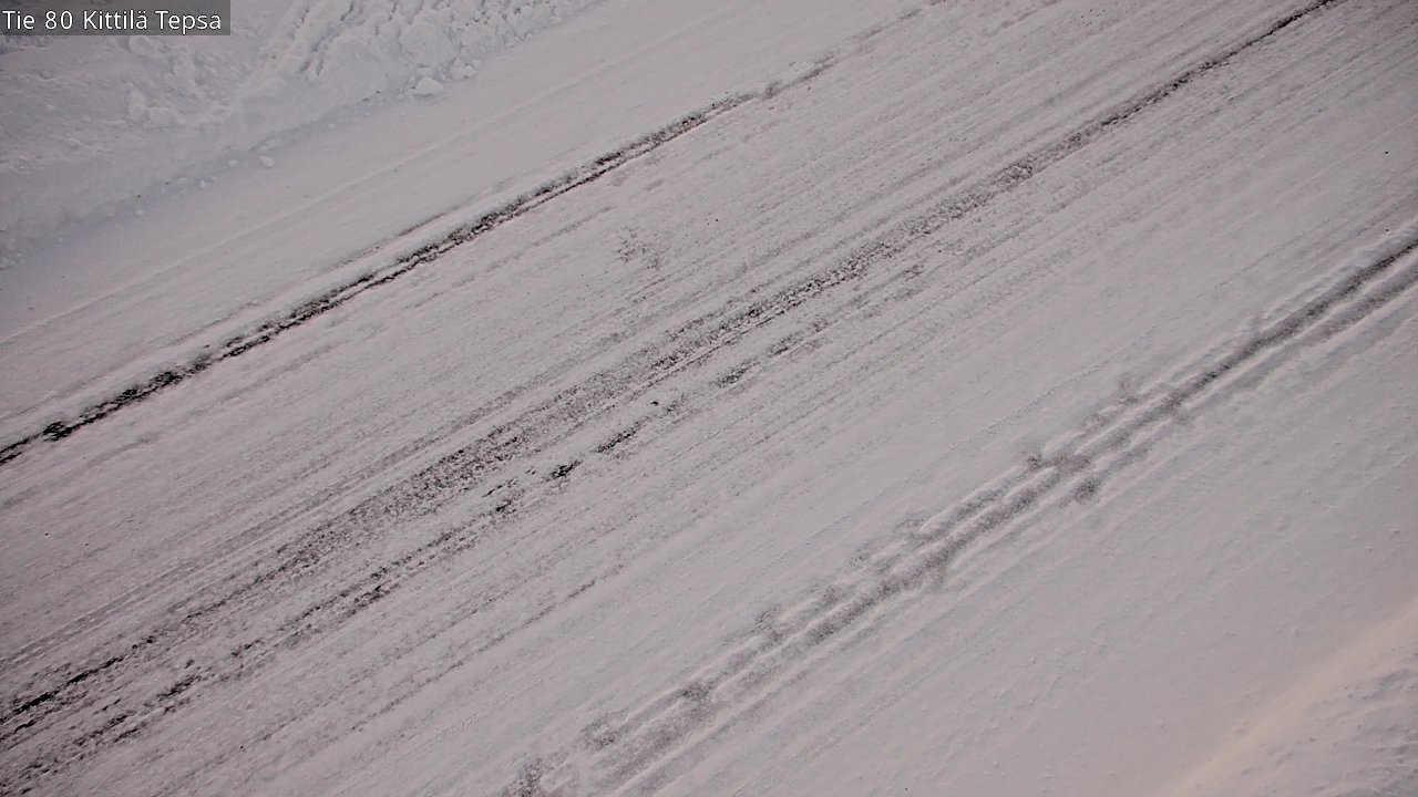 Weather Camera Image Väg 80 Kittilä, Tepsa, Kittilä, Lappi